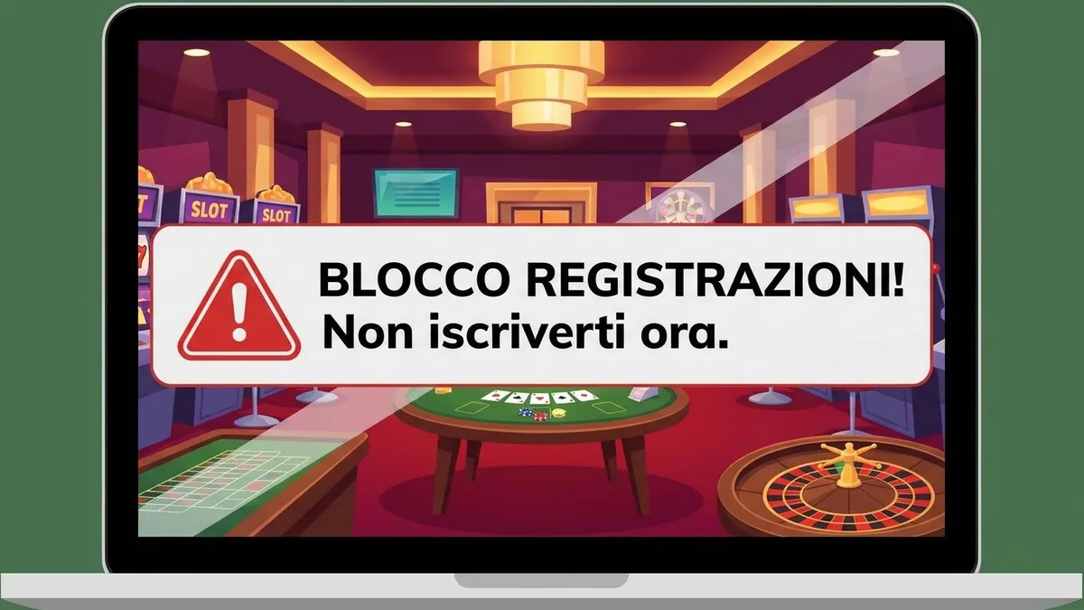 Registrazione con bonus